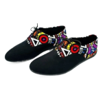 Durable fabrc African Casual Shoes Black and Colors Sizes 35-44